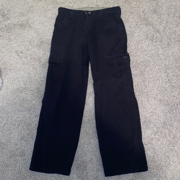 Wrangler Pants - Wrangler Cargo Black Pants